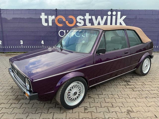 1989 - volkswagen - golf cabriolet - 1.8 - personenauto - afbeelding 1 van  13
