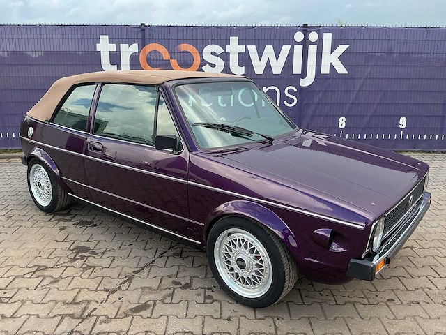 1989 - volkswagen - golf cabriolet - 1.8 - personenauto - afbeelding 6 van  13