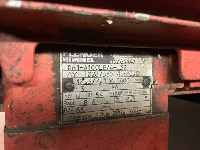 1989 boschert lb 12 k4 uithoekschaar - afbeelding 9 van  10