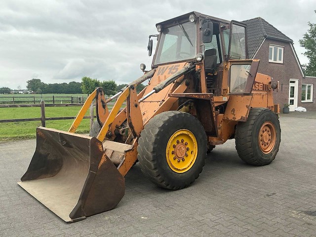 1989 case w15 shovel - wiellader - afbeelding 3 van  3