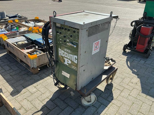 1989 daihen accutig 300p tig-lasapparaat ac/dc - afbeelding 2 van  9