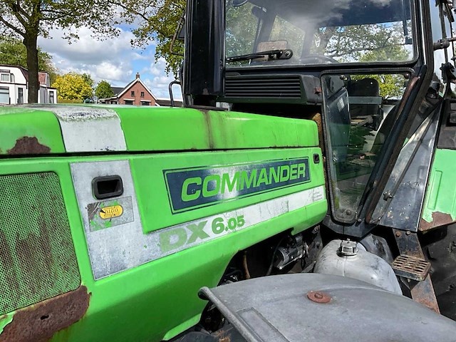 1989 deutz-fahr dx 6.05 commander vierwielaangedreven landbouwtractor - afbeelding 14 van  38