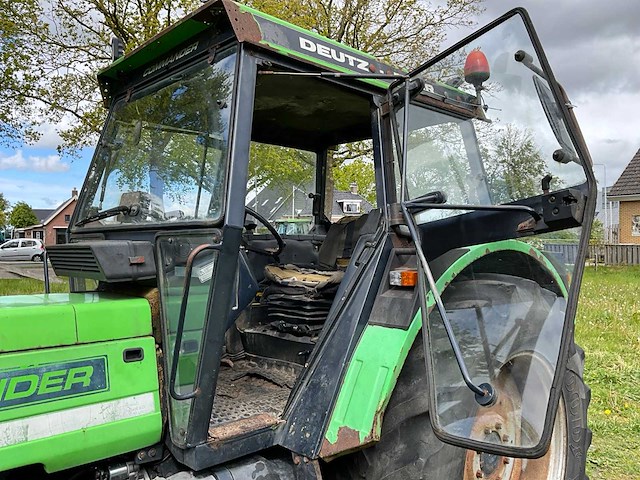 1989 deutz-fahr dx 6.05 commander vierwielaangedreven landbouwtractor - afbeelding 28 van  38
