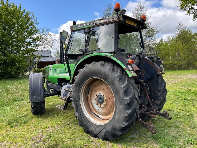 1989 deutz-fahr dx 6.05 commander vierwielaangedreven landbouwtractor - afbeelding 8 van  38