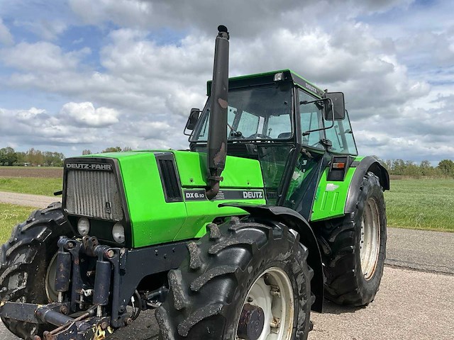 1989 deutz-fahr dx 6.10 vierwielaangedreven landbouwtractor - afbeelding 10 van  45