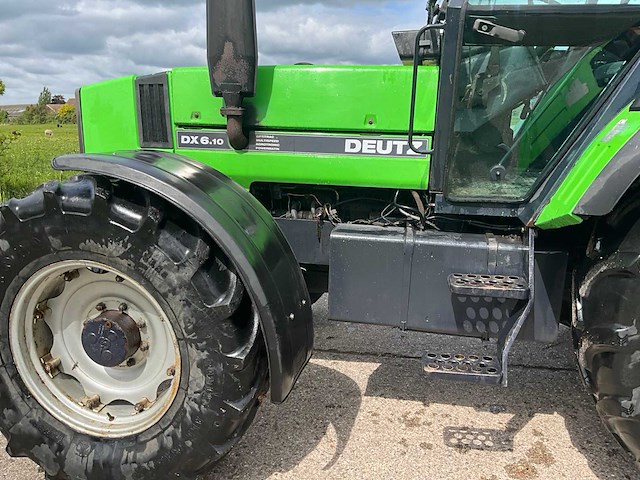 1989 deutz-fahr dx 6.10 vierwielaangedreven landbouwtractor - afbeelding 16 van  45