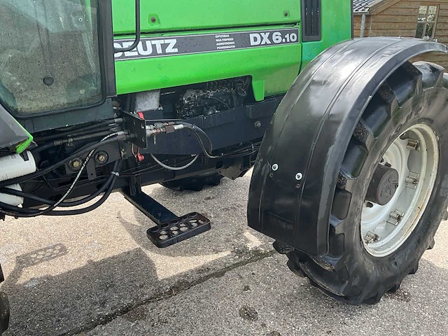 1989 deutz-fahr dx 6.10 vierwielaangedreven landbouwtractor - afbeelding 25 van  45