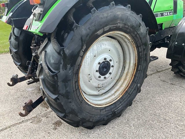 1989 deutz-fahr dx 6.10 vierwielaangedreven landbouwtractor - afbeelding 44 van  45