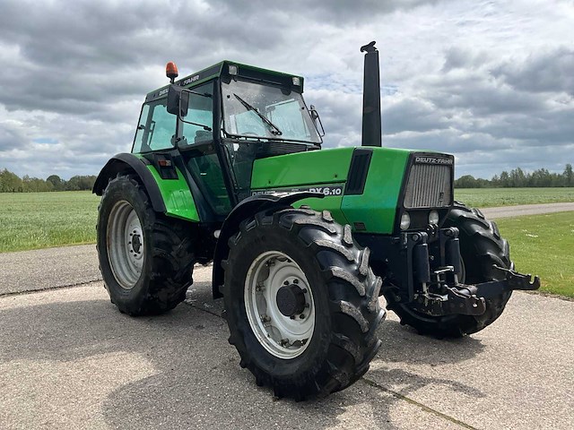 1989 deutz-fahr dx 6.10 vierwielaangedreven landbouwtractor - afbeelding 4 van  45