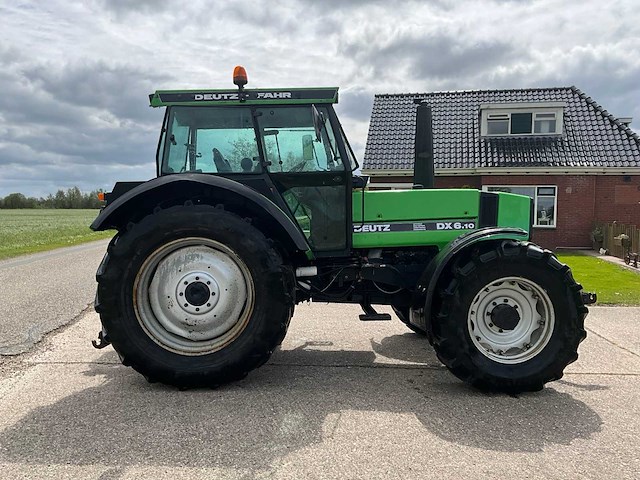 1989 deutz-fahr dx 6.10 vierwielaangedreven landbouwtractor - afbeelding 5 van  45