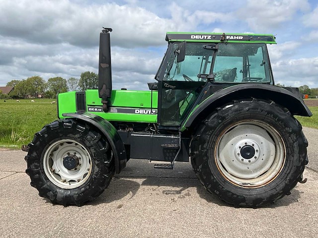 1989 deutz-fahr dx 6.10 vierwielaangedreven landbouwtractor - afbeelding 9 van  45