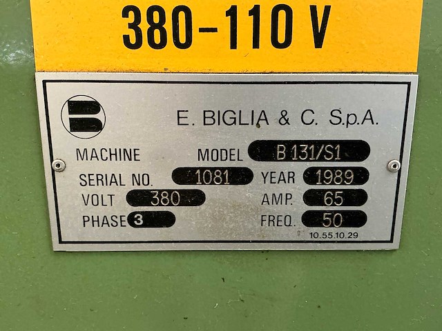 1989 e. biglia b131/s1 cnc-draaibank - afbeelding 24 van  33