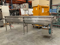 1989 eillert & ibelco gmt-3-250 rvs industriële spoel-/wasbak