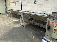 1989 elumatec dg 79 dubbele aluminium verstekafkortzaagmachine - afbeelding 9 van  11