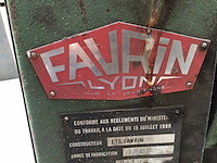 1989 favrin rt2f plaatwalsmachine - afbeelding 6 van  7