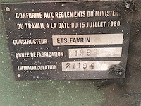1989 favrin rt2f plaatwalsmachine - afbeelding 7 van  7