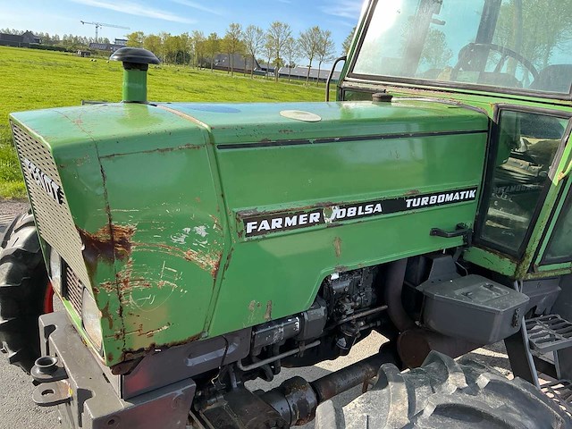 1989 fendt farmer 308 lsa turbomatik vierwielaangedreven landbouwtractor - afbeelding 8 van  33