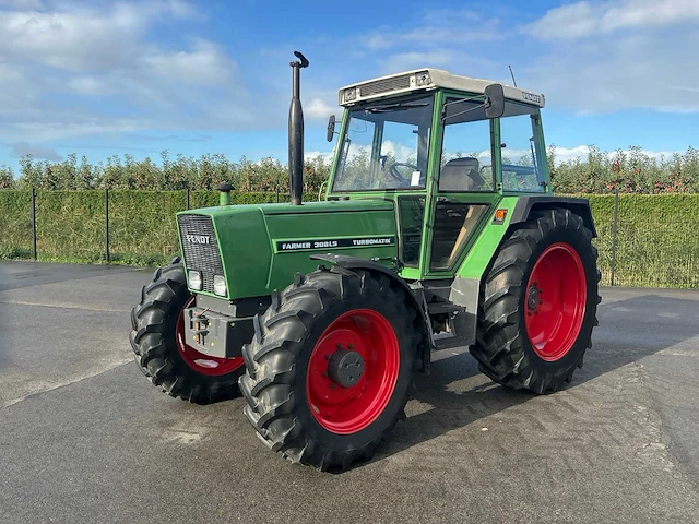 1989 fendt farmer 308ls turbomatic oldtimer tractor - afbeelding 1 van  24