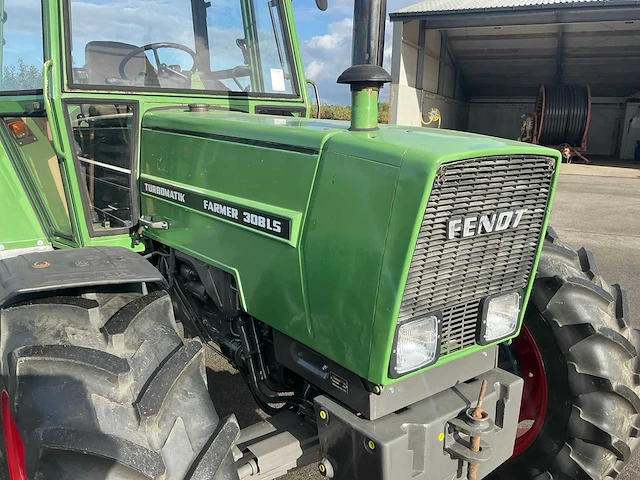 1989 fendt farmer 308ls turbomatic oldtimer tractor - afbeelding 19 van  24