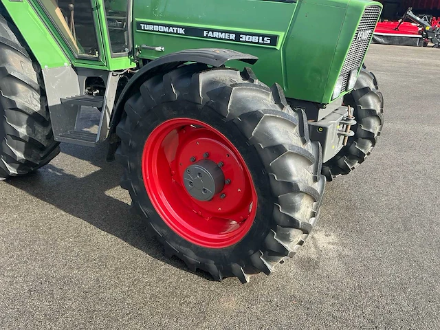 1989 fendt farmer 308ls turbomatic oldtimer tractor - afbeelding 21 van  24