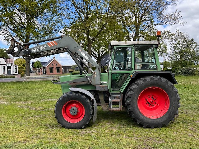 1989 fendt farmer 308lsa turbomatik vierwielaangedreven landbouwtractor met voorlader - afbeelding 41 van  41