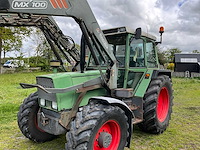 1989 fendt farmer 308lsa turbomatik vierwielaangedreven landbouwtractor met voorlader - afbeelding 10 van  32