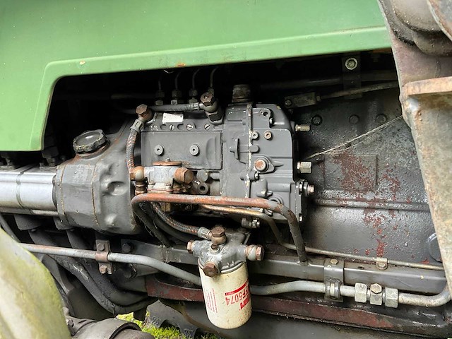 1989 fendt farmer 308lsa turbomatik vierwielaangedreven landbouwtractor met voorlader - afbeelding 18 van  32