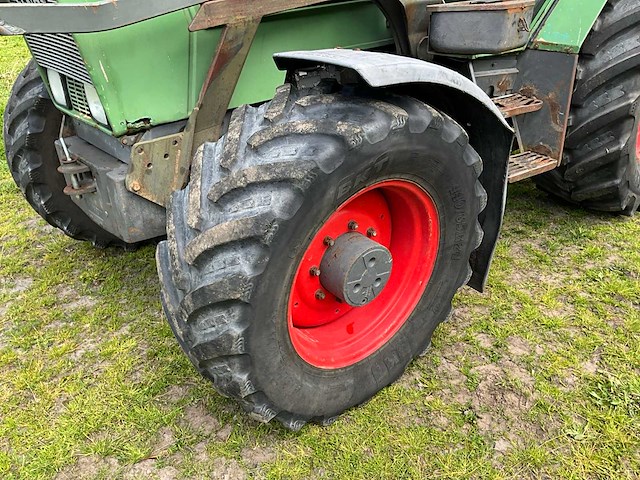 1989 fendt farmer 308lsa turbomatik vierwielaangedreven landbouwtractor met voorlader - afbeelding 23 van  32