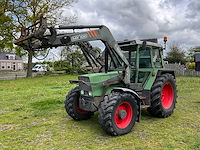 1989 fendt farmer 308lsa turbomatik vierwielaangedreven landbouwtractor met voorlader - afbeelding 2 van  32