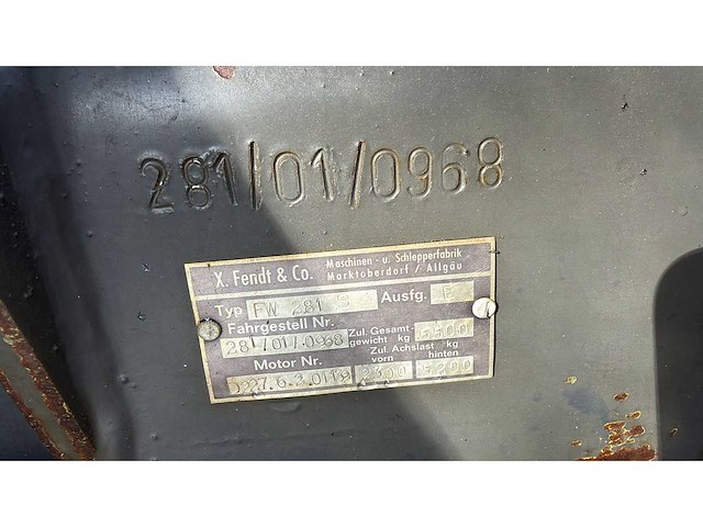 1989 fendt favorit 610 ls tweewielaangedreven landbouwtractor - afbeelding 9 van  17