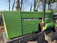 1989 fendt favorit 610 ls tweewielaangedreven landbouwtractor - afbeelding 13 van  17