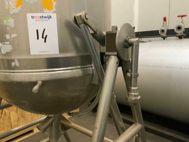 1989 giusti kantelbare rvs ketel - afbeelding 4 van  4