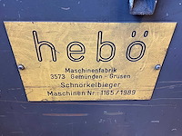 1989 hebö sierbuig machine - afbeelding 2 van  2