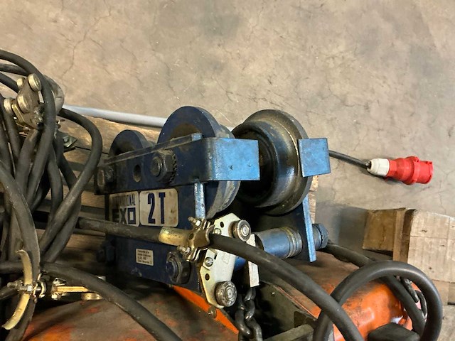 1989 hitachi 2snh elektrische kettingtakel - afbeelding 4 van  5