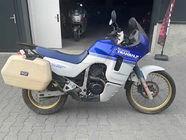 1989 honda - transalp v600 - motorcycle - afbeelding 8 van  11