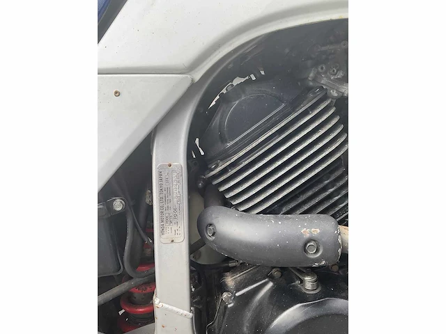 1989 honda - transalp v600 - motorcycle - afbeelding 9 van  11
