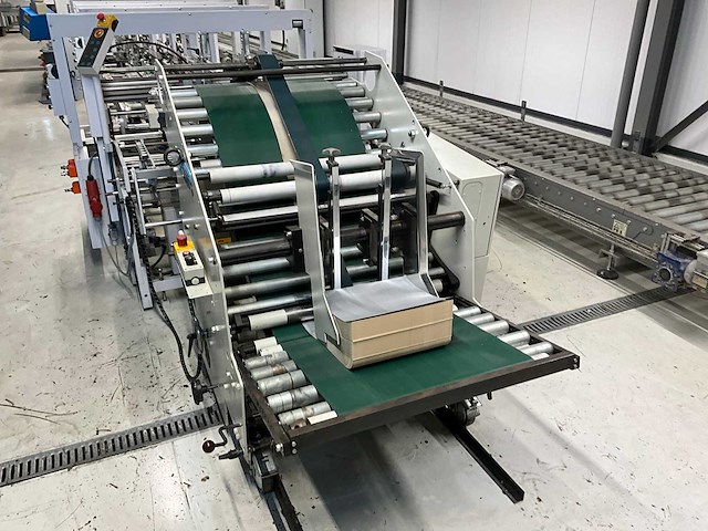 1989 jagenberg jagfeed pre-feeder / aanvoerunit (c) - afbeelding 2 van  8