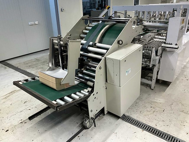 1989 jagenberg jagfeed pre-feeder / aanvoerunit (c) - afbeelding 3 van  8