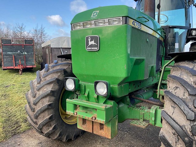 1989 john deere 4755 vierwielaangedreven landbouwtractor - afbeelding 6 van  23