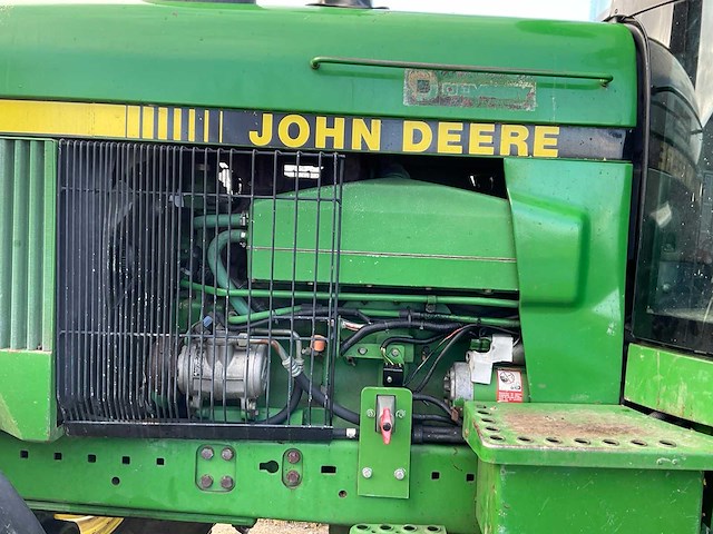 1989 john deere 4755 vierwielaangedreven landbouwtractor - afbeelding 9 van  23