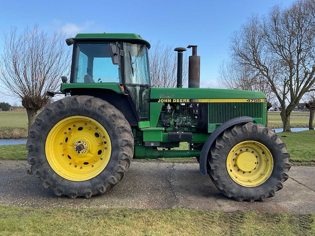 1989 john deere 4755 vierwielaangedreven landbouwtractor - afbeelding 21 van  23