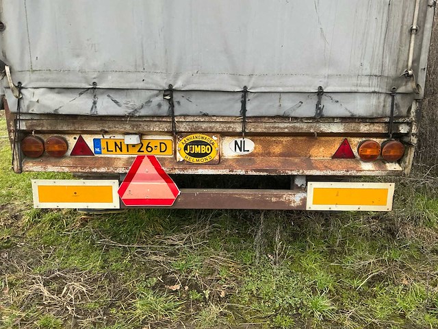 1989 jumbo tv 280 v aanhangwagen/zeilwagen - afbeelding 23 van  26