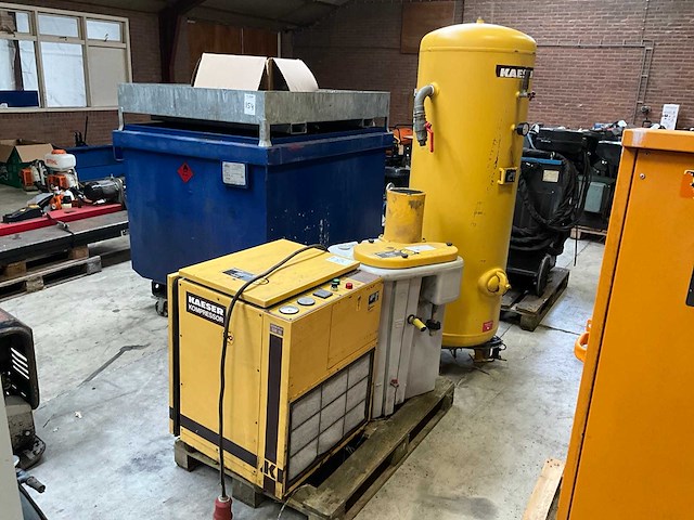 1989 kaeser sm11 luchtcompressor - afbeelding 1 van  11