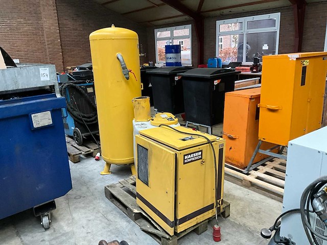 1989 kaeser sm11 luchtcompressor - afbeelding 4 van  11