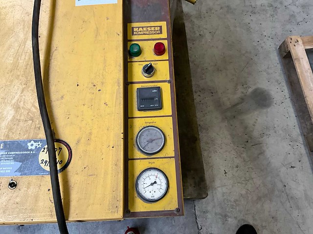 1989 kaeser sm11 luchtcompressor - afbeelding 7 van  11