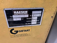 1989 kaeser sm11 luchtcompressor - afbeelding 9 van  11