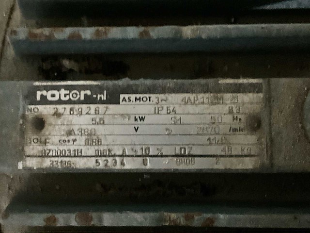 1989 kuyl & rottinghuis 8ue2119 waterpomp - afbeelding 2 van  11