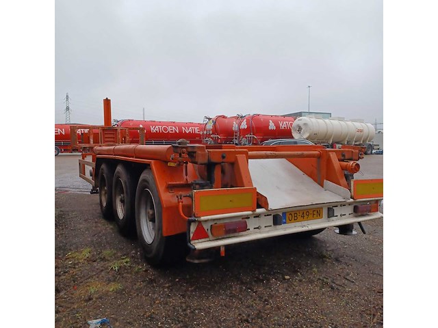 1989 lag o 3 39 ck 30” container kip chassis (75131-19) - afbeelding 4 van  5