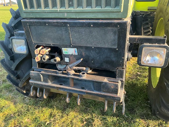 1989 mercedes-benz mb trac 1400 turbo vierwielaangedreven landbouwtractor - afbeelding 11 van  38