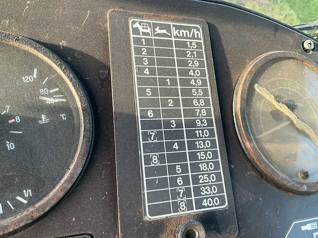 1989 mercedes-benz mb trac 1400 turbo vierwielaangedreven landbouwtractor - afbeelding 27 van  38